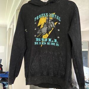Buckle Hoodie bull rider